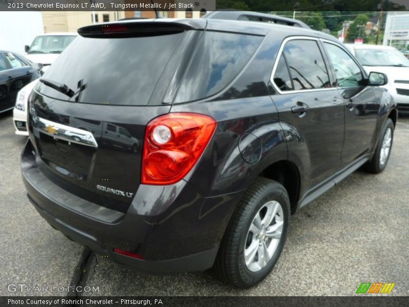 Tungsten Metallic / Jet Black 2013 Chevrolet Equinox LT AWD