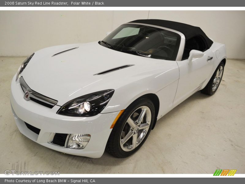 Polar White / Black 2008 Saturn Sky Red Line Roadster