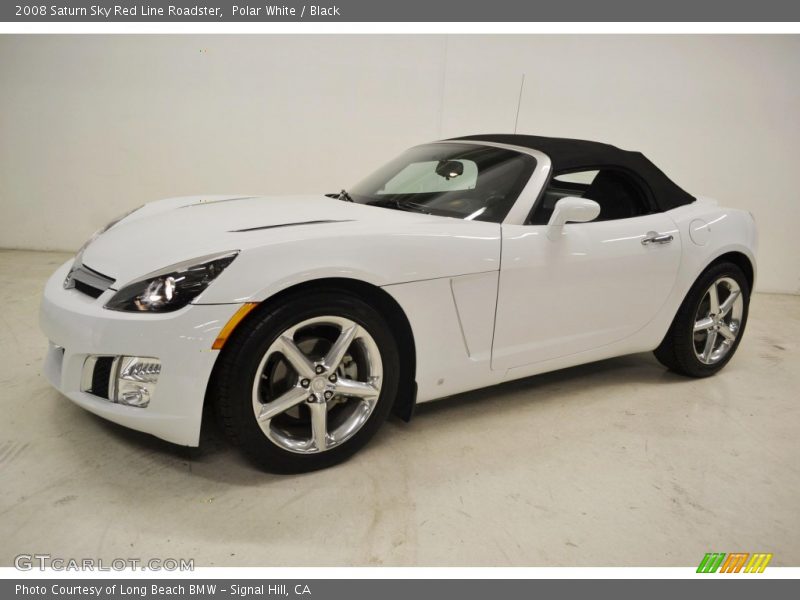 Polar White / Black 2008 Saturn Sky Red Line Roadster