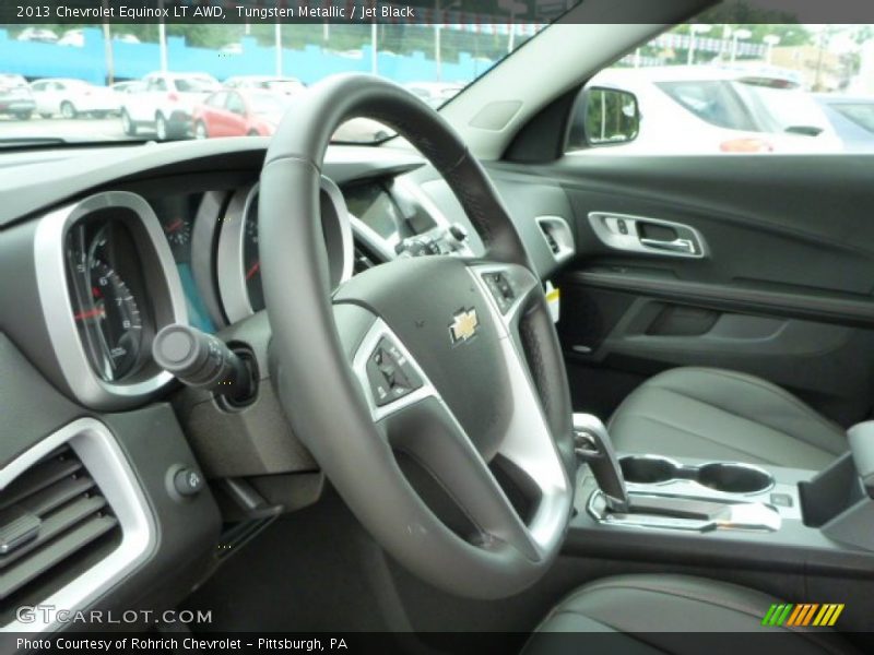 Tungsten Metallic / Jet Black 2013 Chevrolet Equinox LT AWD
