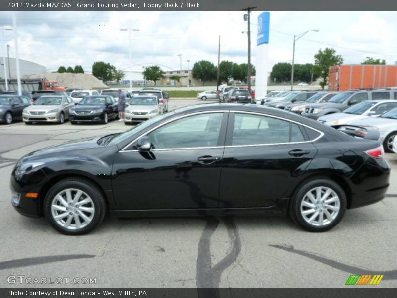  2012 MAZDA6 i Grand Touring Sedan Ebony Black
