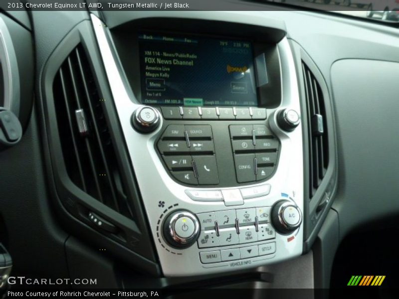 Tungsten Metallic / Jet Black 2013 Chevrolet Equinox LT AWD