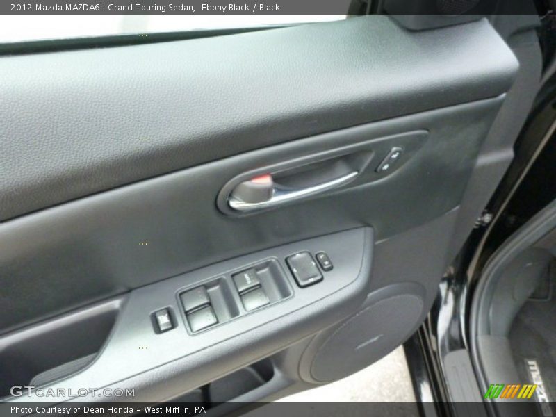 Ebony Black / Black 2012 Mazda MAZDA6 i Grand Touring Sedan