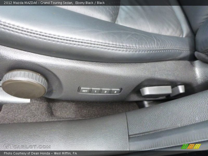 Ebony Black / Black 2012 Mazda MAZDA6 i Grand Touring Sedan