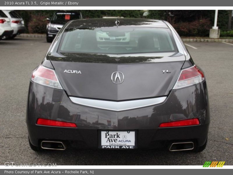 Grigio Metallic / Ebony 2010 Acura TL 3.5