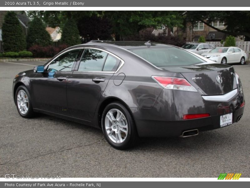 Grigio Metallic / Ebony 2010 Acura TL 3.5
