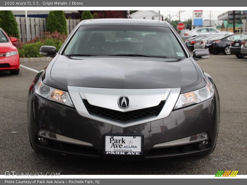 Grigio Metallic / Ebony 2010 Acura TL 3.5