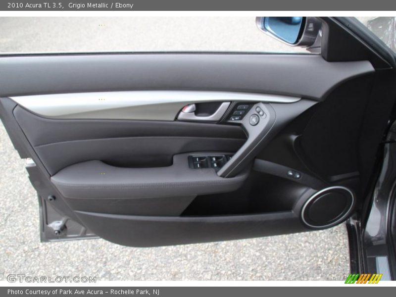Grigio Metallic / Ebony 2010 Acura TL 3.5