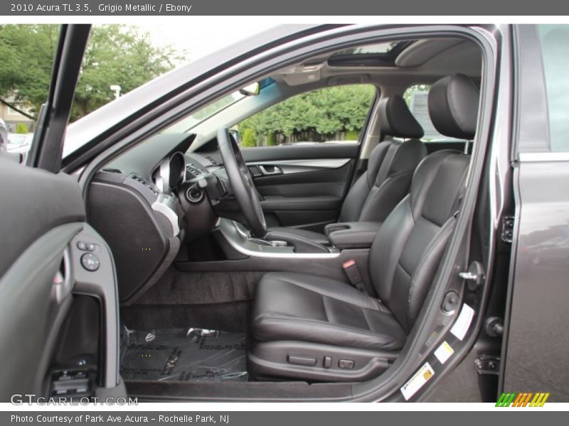 Front Seat of 2010 TL 3.5