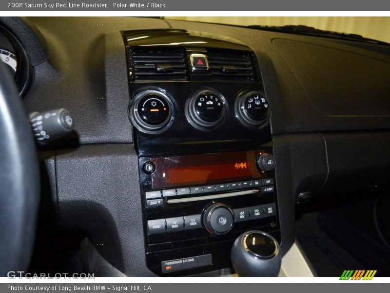 Polar White / Black 2008 Saturn Sky Red Line Roadster