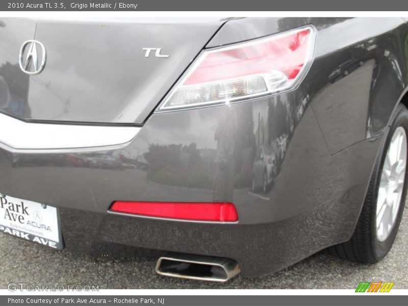 Grigio Metallic / Ebony 2010 Acura TL 3.5