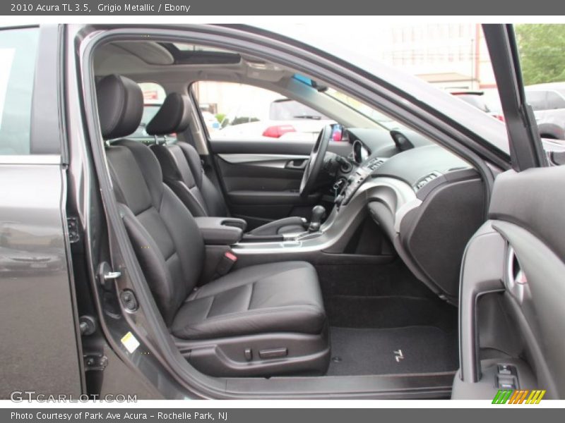 Front Seat of 2010 TL 3.5