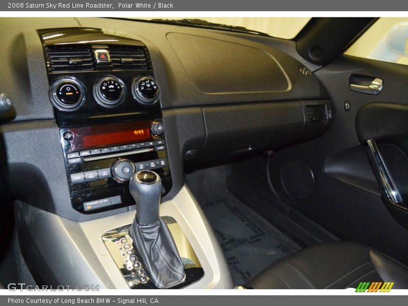 Polar White / Black 2008 Saturn Sky Red Line Roadster