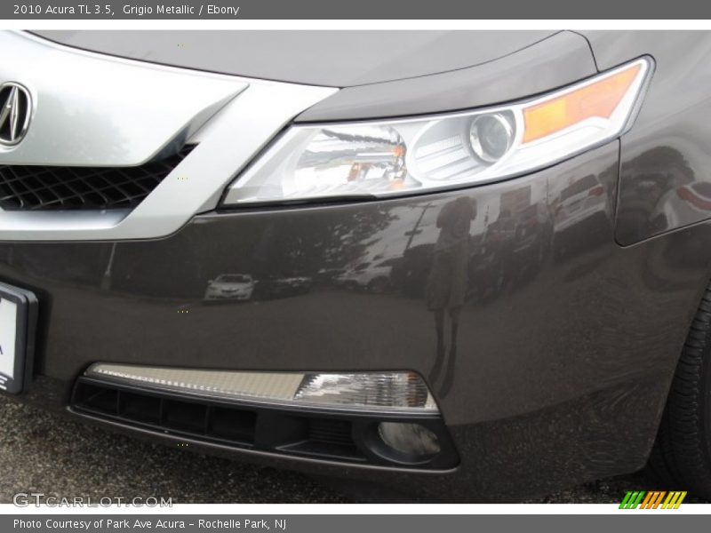 Grigio Metallic / Ebony 2010 Acura TL 3.5