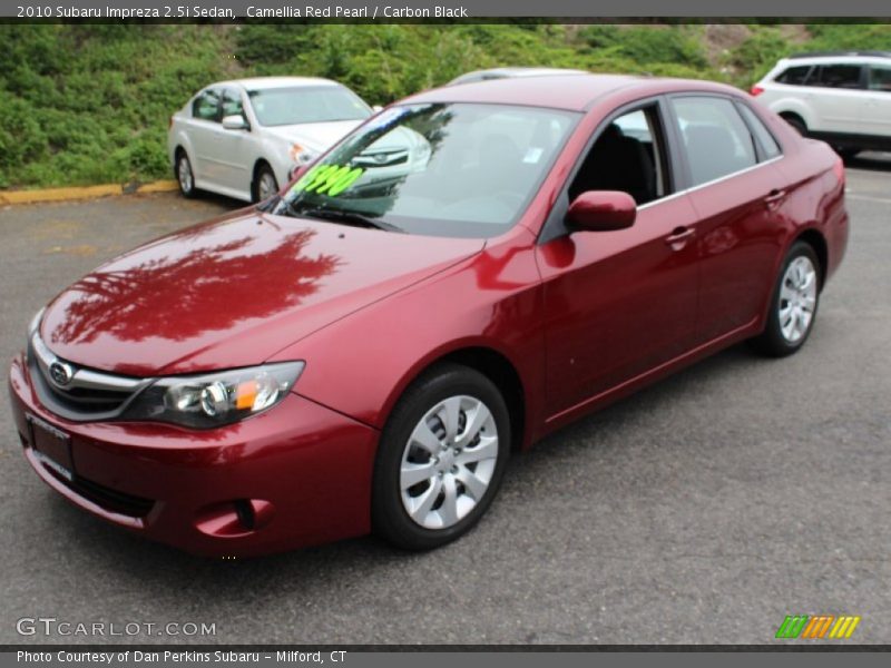 Front 3/4 View of 2010 Impreza 2.5i Sedan
