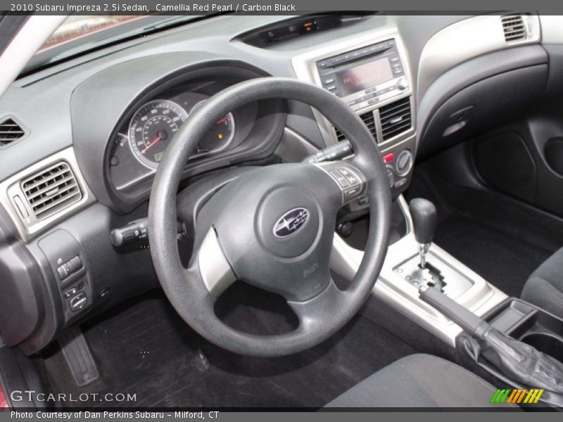 Dashboard of 2010 Impreza 2.5i Sedan