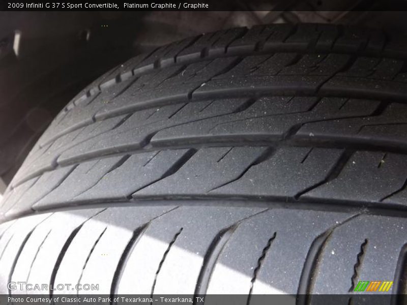 Platinum Graphite / Graphite 2009 Infiniti G 37 S Sport Convertible
