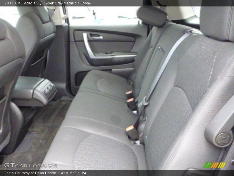 Cyber Gray Metallic / Ebony 2011 GMC Acadia SL