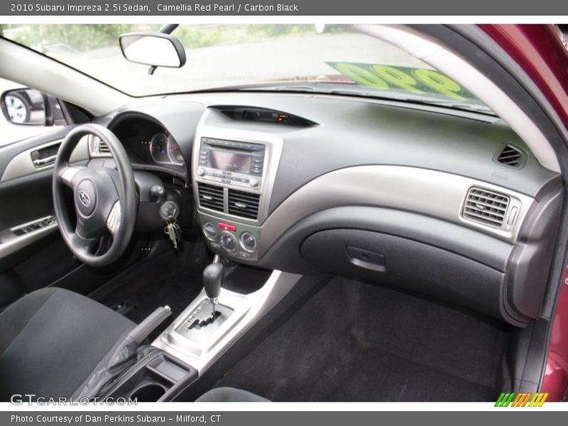  2010 Impreza 2.5i Sedan Carbon Black Interior