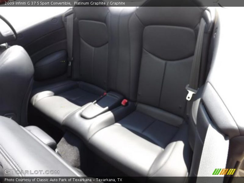 Platinum Graphite / Graphite 2009 Infiniti G 37 S Sport Convertible
