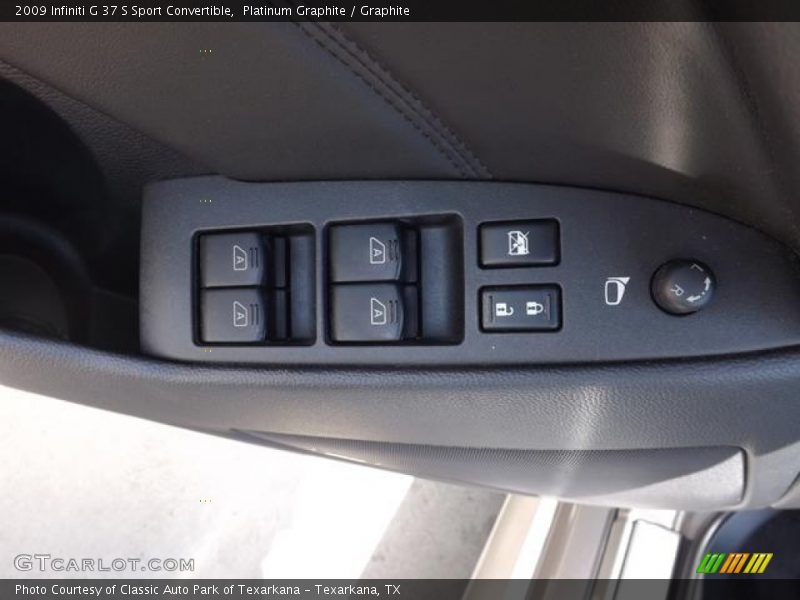 Platinum Graphite / Graphite 2009 Infiniti G 37 S Sport Convertible