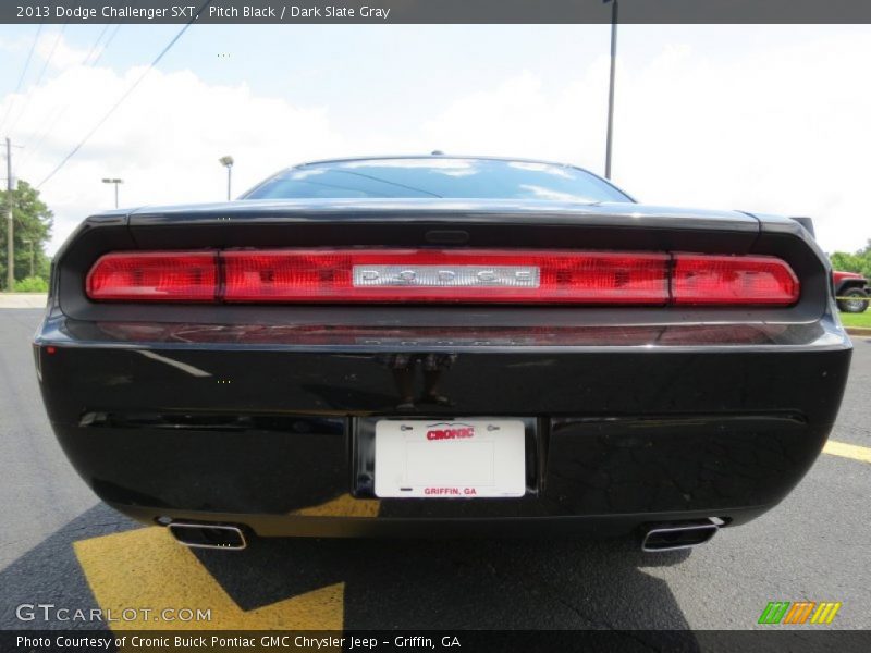 Pitch Black / Dark Slate Gray 2013 Dodge Challenger SXT