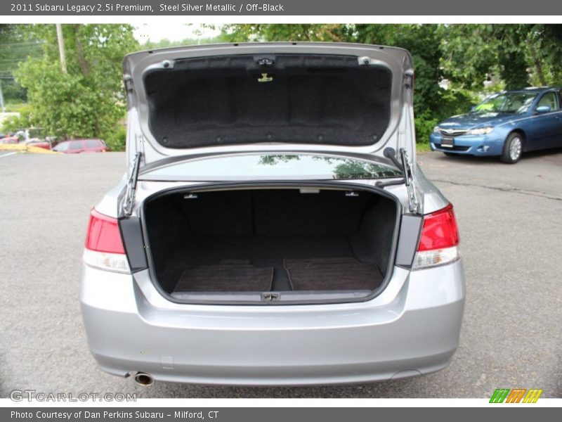 Steel Silver Metallic / Off-Black 2011 Subaru Legacy 2.5i Premium