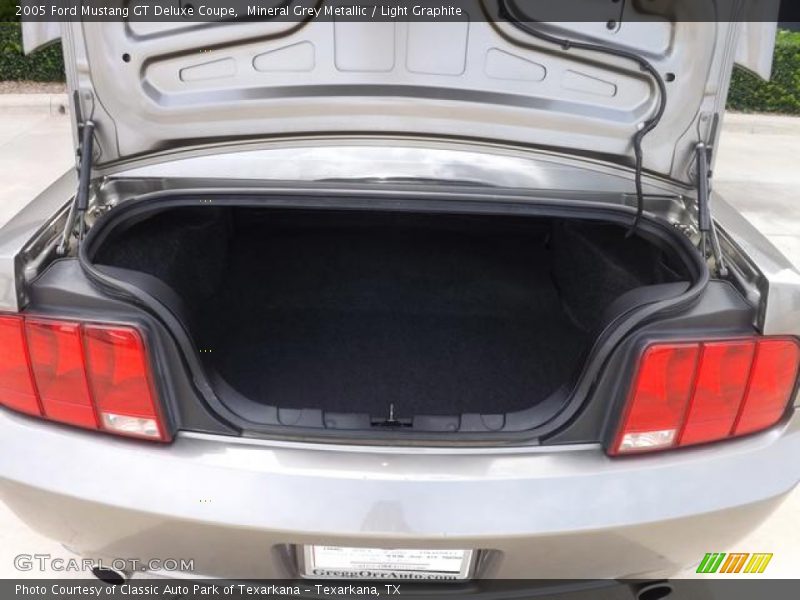 Mineral Grey Metallic / Light Graphite 2005 Ford Mustang GT Deluxe Coupe