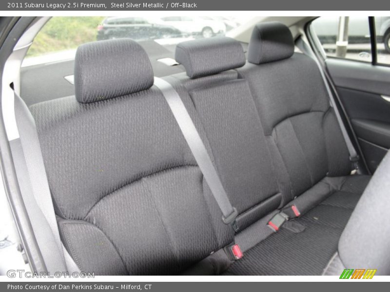 Steel Silver Metallic / Off-Black 2011 Subaru Legacy 2.5i Premium