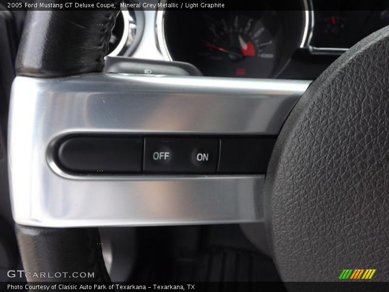 Mineral Grey Metallic / Light Graphite 2005 Ford Mustang GT Deluxe Coupe