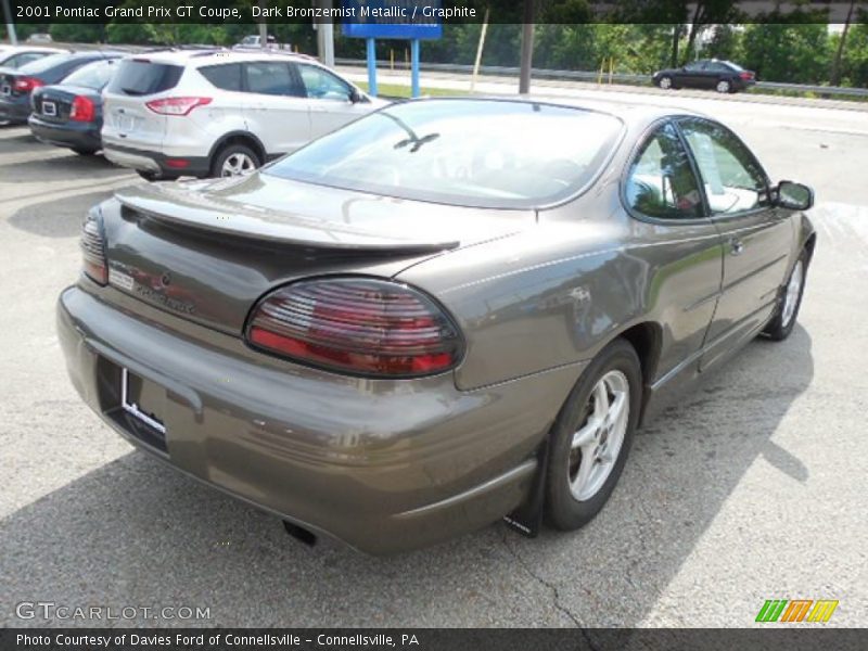 Dark Bronzemist Metallic / Graphite 2001 Pontiac Grand Prix GT Coupe