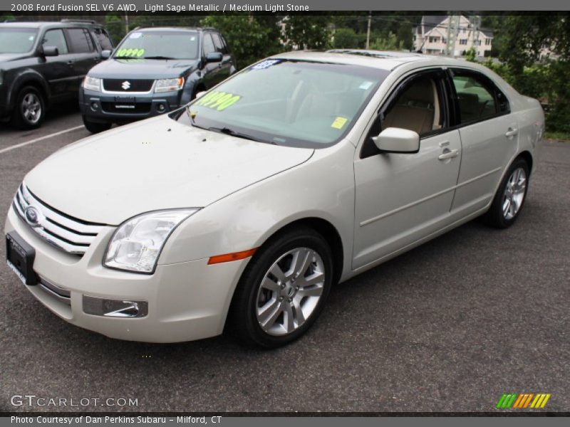 Front 3/4 View of 2008 Fusion SEL V6 AWD
