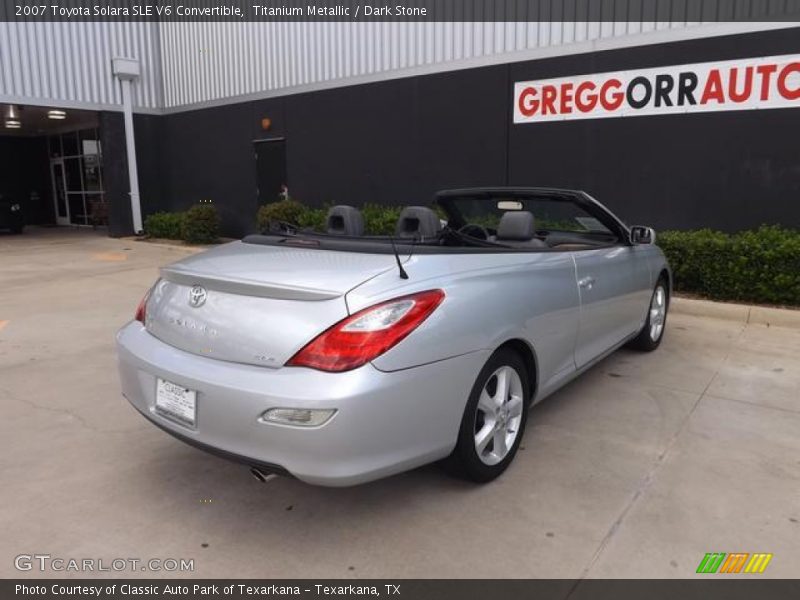 Titanium Metallic / Dark Stone 2007 Toyota Solara SLE V6 Convertible