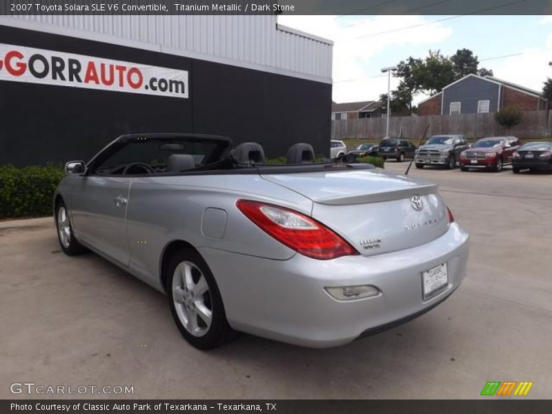 Titanium Metallic / Dark Stone 2007 Toyota Solara SLE V6 Convertible
