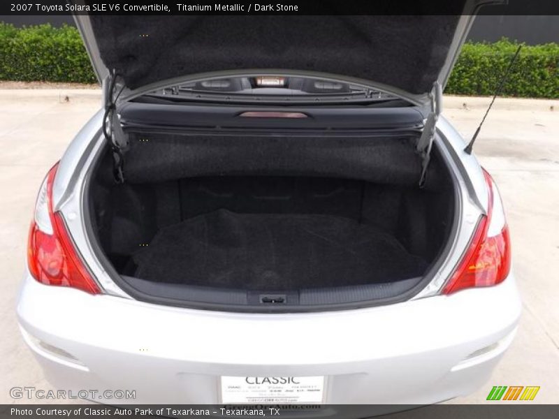 Titanium Metallic / Dark Stone 2007 Toyota Solara SLE V6 Convertible