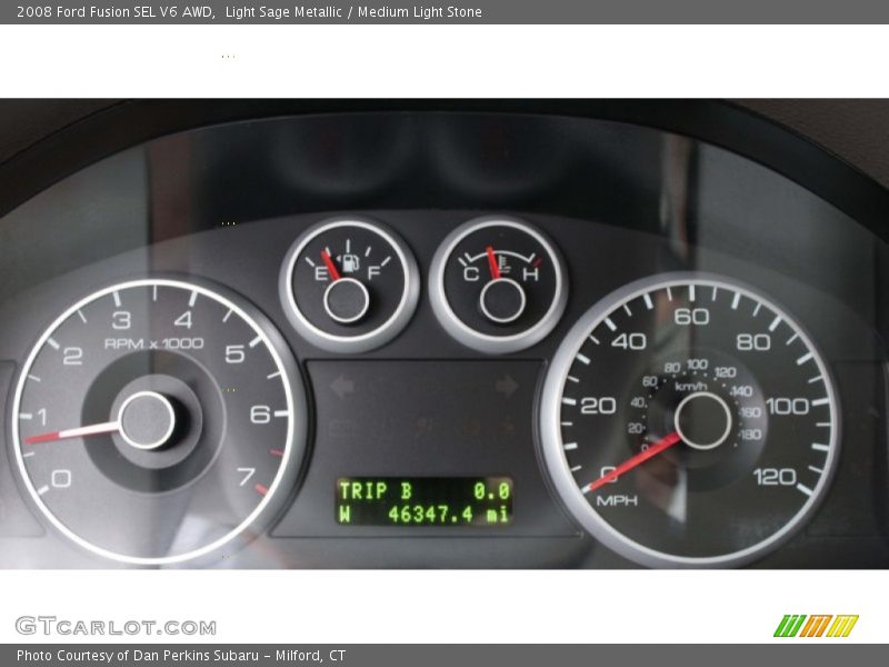  2008 Fusion SEL V6 AWD SEL V6 AWD Gauges