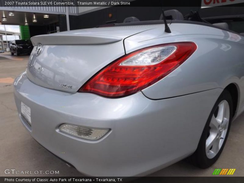 Titanium Metallic / Dark Stone 2007 Toyota Solara SLE V6 Convertible