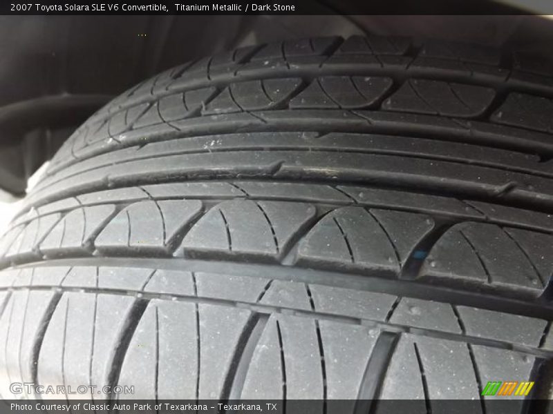 Titanium Metallic / Dark Stone 2007 Toyota Solara SLE V6 Convertible