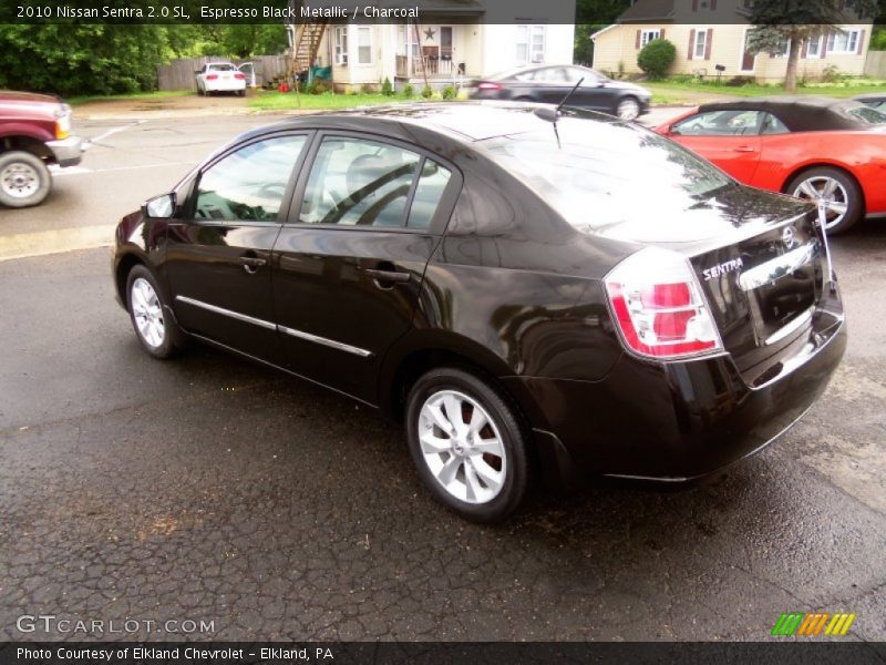 Espresso Black Metallic / Charcoal 2010 Nissan Sentra 2.0 SL