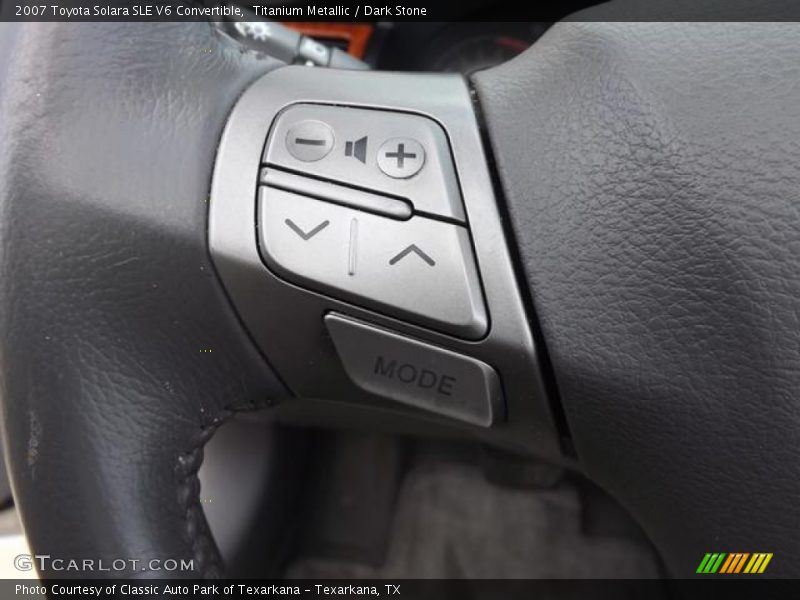 Titanium Metallic / Dark Stone 2007 Toyota Solara SLE V6 Convertible