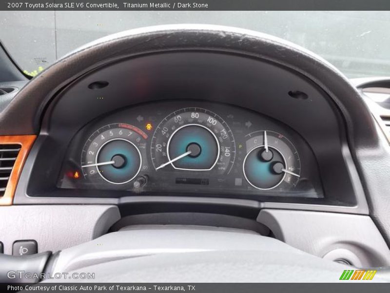 Titanium Metallic / Dark Stone 2007 Toyota Solara SLE V6 Convertible