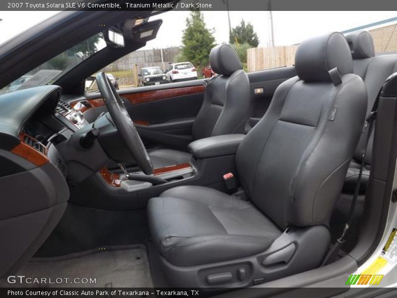 Titanium Metallic / Dark Stone 2007 Toyota Solara SLE V6 Convertible