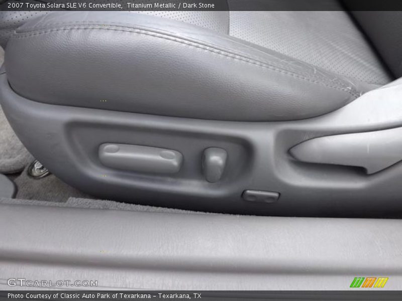 Titanium Metallic / Dark Stone 2007 Toyota Solara SLE V6 Convertible