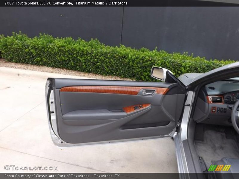 Titanium Metallic / Dark Stone 2007 Toyota Solara SLE V6 Convertible