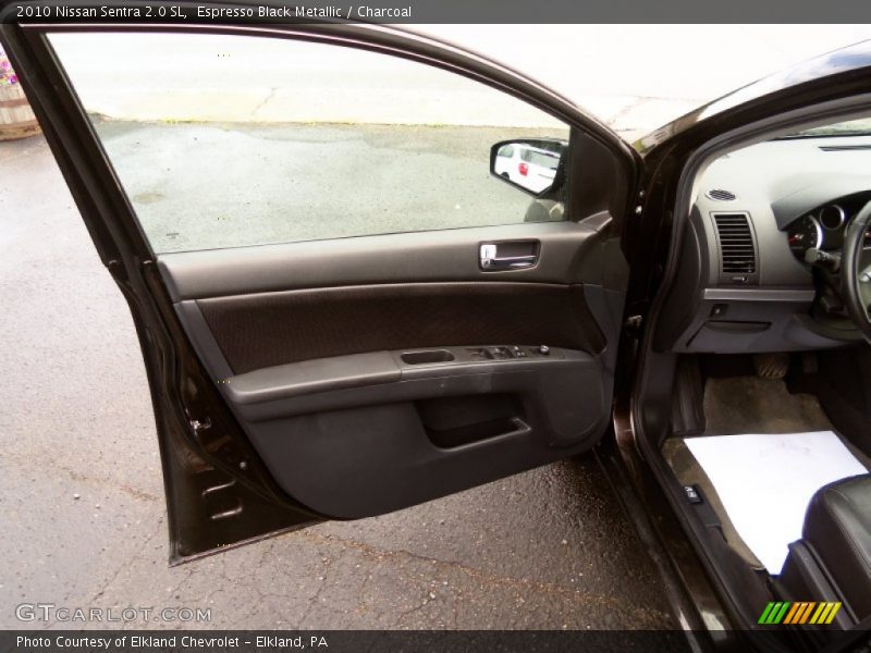 Espresso Black Metallic / Charcoal 2010 Nissan Sentra 2.0 SL