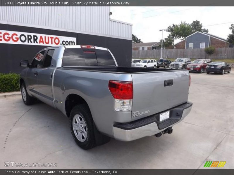 Silver Sky Metallic / Graphite Gray 2011 Toyota Tundra SR5 Double Cab