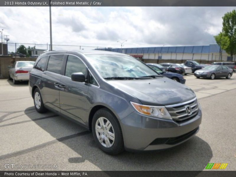 Polished Metal Metallic / Gray 2013 Honda Odyssey LX