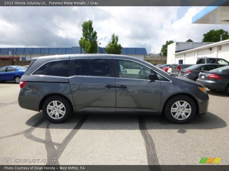 Polished Metal Metallic / Gray 2013 Honda Odyssey LX