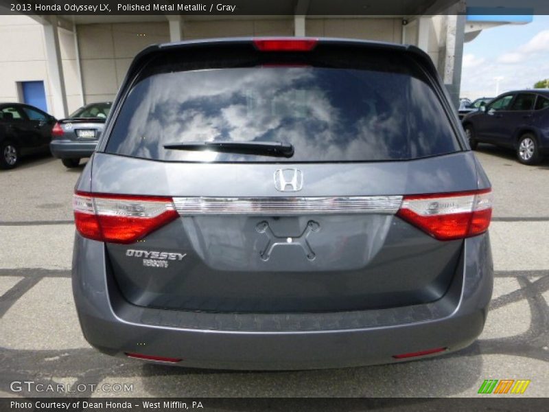 Polished Metal Metallic / Gray 2013 Honda Odyssey LX