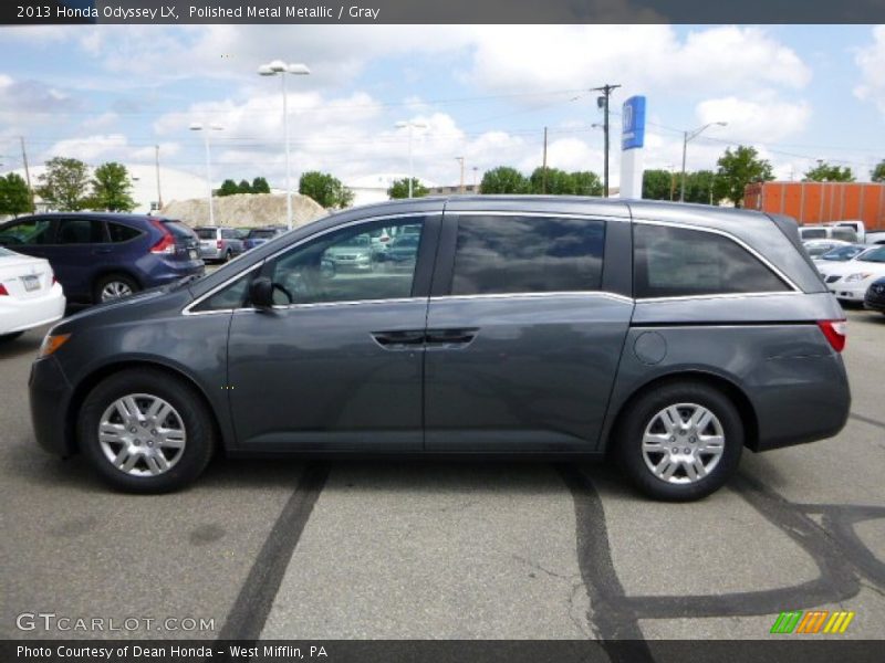 Polished Metal Metallic / Gray 2013 Honda Odyssey LX